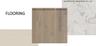 Selected flooring options