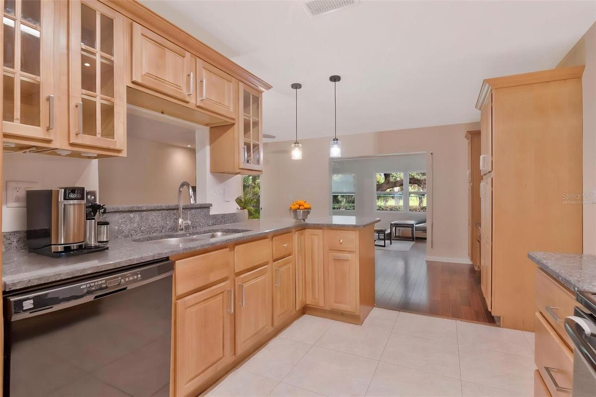 Kitchen Virtually Staged