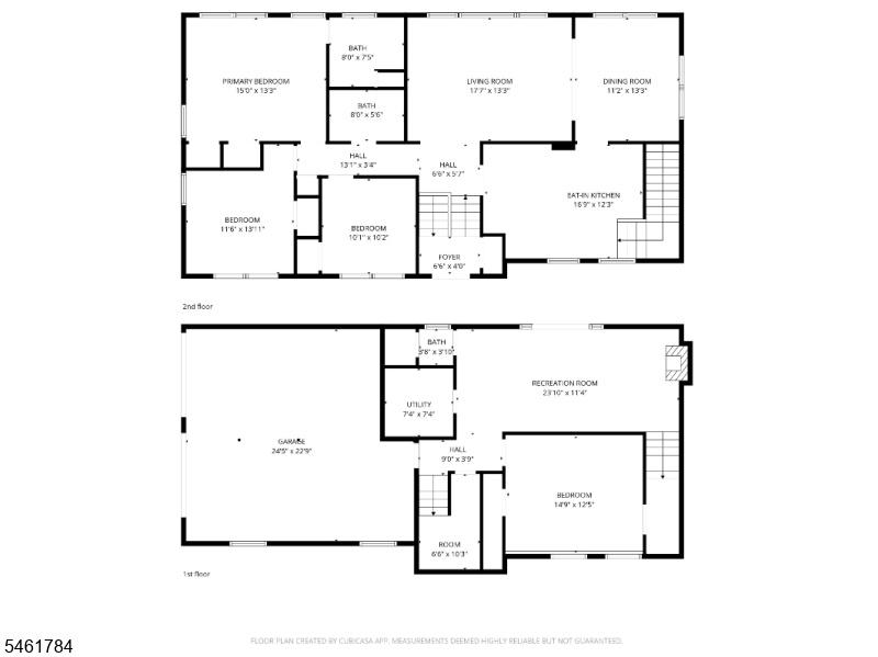 Floor Plan Both Levels