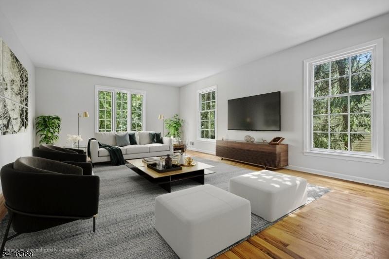 Virtually Staged Living Room