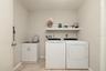 Spacious Laundry off kitchen