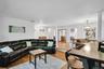 Open to the dining room.
