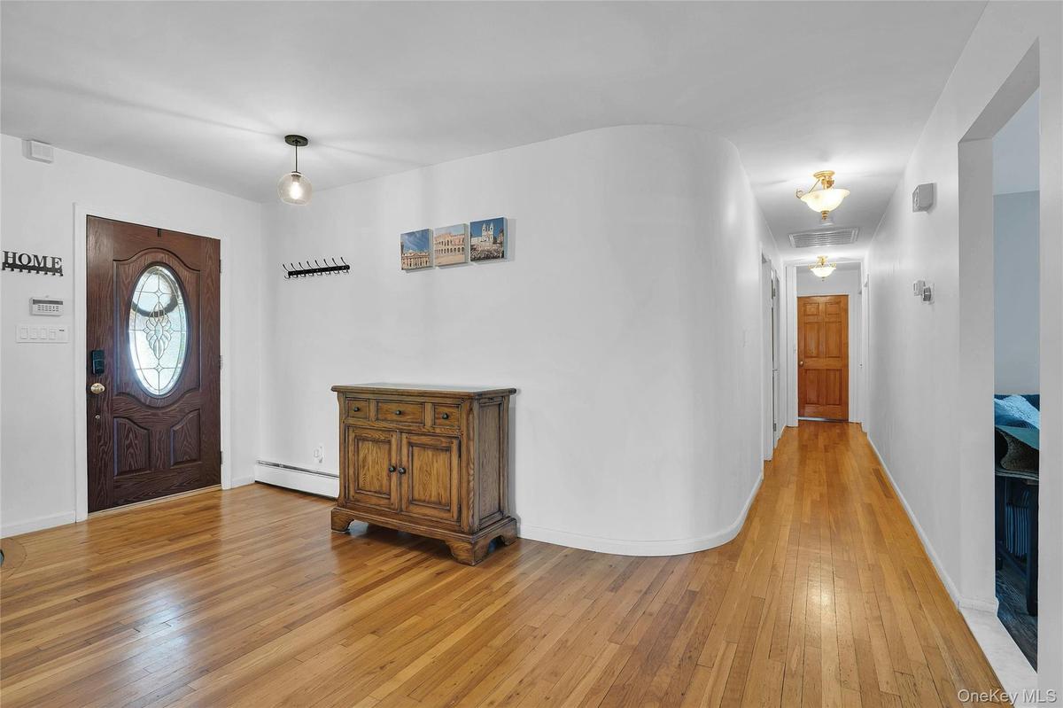 Hardwood floors throughout.