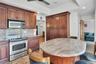 Stainless appliances.