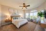 Virtually Staged master bedroom