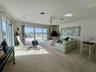 Wall-to-wall carpeting and neutral wall tones