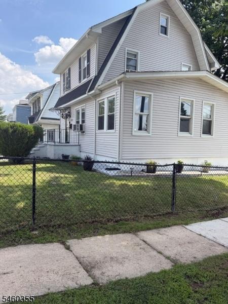 side of the house