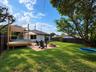 Cowboy pool with deck and fireplace family fun