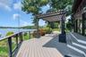 Sprawling deck, lakefront
