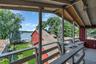 View from carriage house