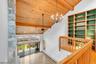 Loft overlook, library