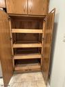 Pantry with Pullout Shelving