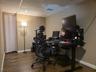 office in family room