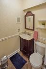 Half Bath off Kitchen