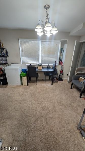 Dining room area