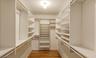 Primary bed walk-in closet