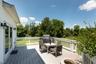 Deck with 2 double door access