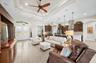 Beautiful French Doors And Soaring Double Tray Ceilings!