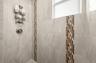 Sunken Tiled Walk-In Shower!