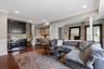 Family room w/ walk in closet