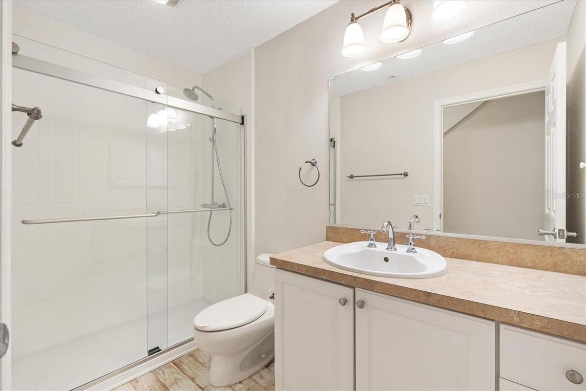 1st Floor-Full Bath. Multiple Shower Heads
