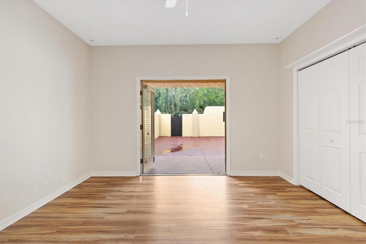 1st Floor-French Doors to Private Courtyard