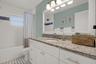 Secondary full bathroom