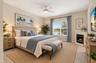 Virtually Staged 2nd Floor-Primary Bedroom w/ Gas Fireplace