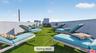 East end of 130'+ roof deck