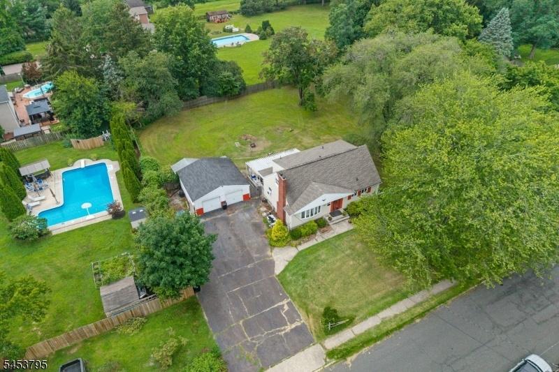 Overhead front view
