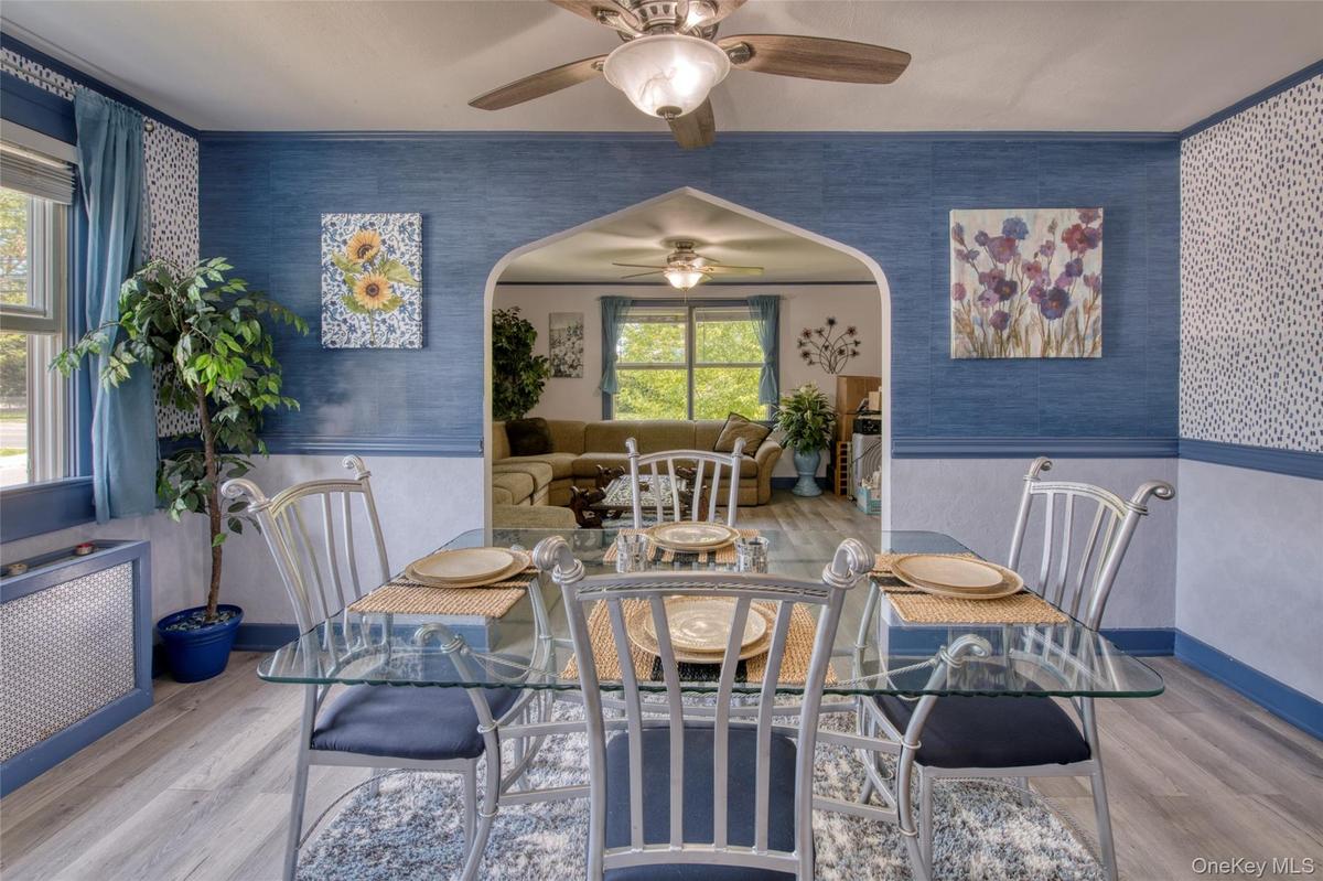 Dining Room with Arched Doorway