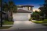 Exterior of home at twilight