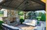 Pergola with Fireplace