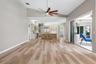 Family Room with Sliders to Pool