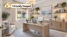 Virtually staged to showcase the space, scale and possibilities.