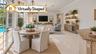 Virtually staged to showcase the space, scale and possibilities.