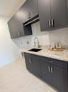 Custom cabinetry in main floor laundry