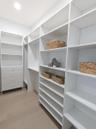 Two custom walk in closets