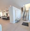 Custom front and rear staircases.