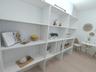 Spacious pantry