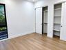 Guest Suite Bedroom; custom closets