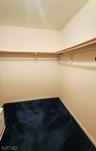 Primary walk in closet