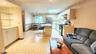 Family room and kitchen