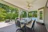 Covered Porch with Light Fan
