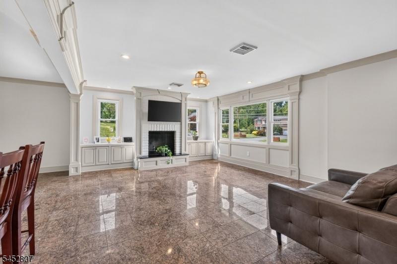 Fireplace in Living room