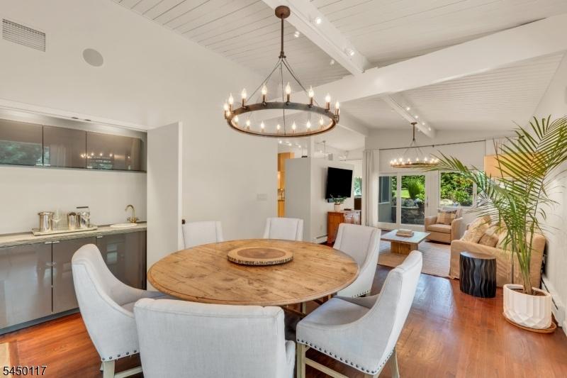 Dining Room with Wet Bar