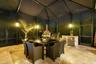 Large Custom Travertine Screened in Patio