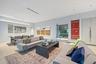 Recessed lighting, wood-finish flooring, and built-in storage