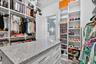 Custom Walk in closet. If wanted can be converted back to office, nursery, craft room.