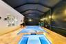 Lovely Private Salt Water Pool and Spa with Custom Screen Light all App Accessible Control